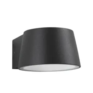 Paulmann - Capera LED Udendørs Væglampe Insect Friendly IP44 Anthracite/Aluminium Paulman