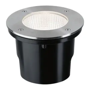 Paulmann - Durea 140 LED nedgravningslampe i stål Ø 15 cm