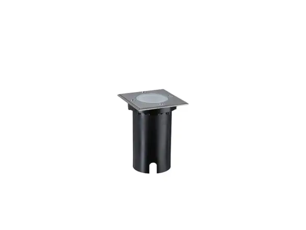 Paulmann - Floor Udendørs Nedgravningsspot Square IP67 SWR Børstet Iron/Alu