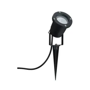 Paulmann - Gold Light LED Havelampe Insect Friendly IP65 Black Metal