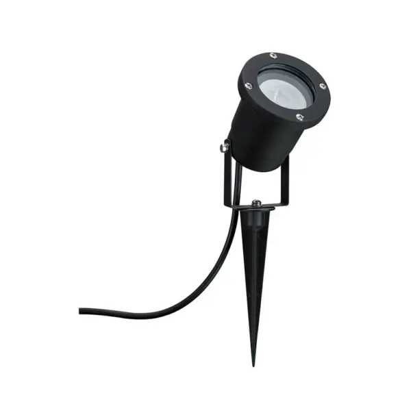 Paulmann - Gold Light LED Havelampe Insect Friendly IP65 Black Metal