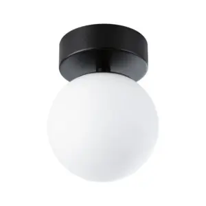 Paulmann - Gove LED Loftlampe IP44 3000K 400lm Mat Sort/Satin