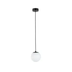 Paulmann - Gove LED Pendel IP44 Mat Sort/Satin