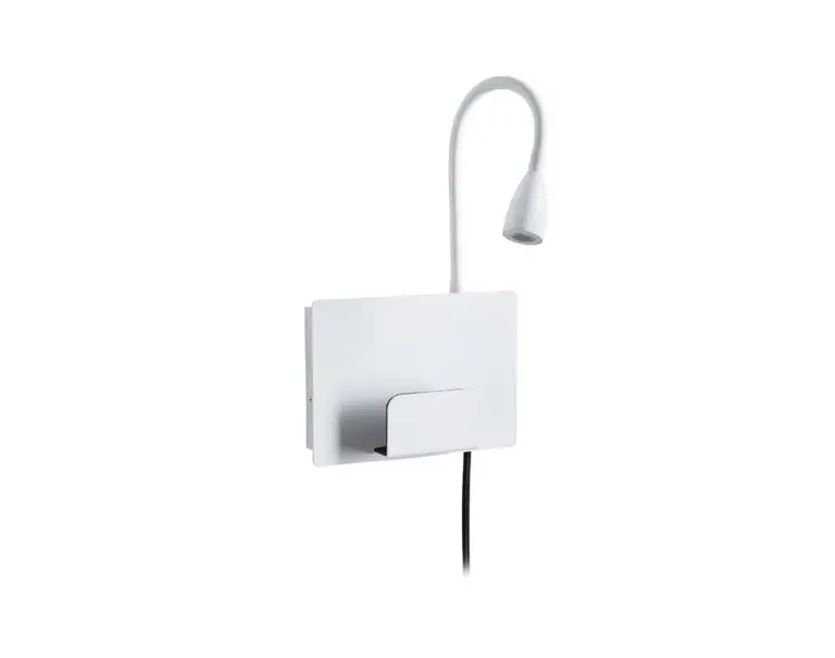 Paulmann - Halina LED Væglampe USB C Mat Hvid
