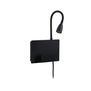 Paulmann - Halina LED Væglampe USB C Matt Black Paulmann