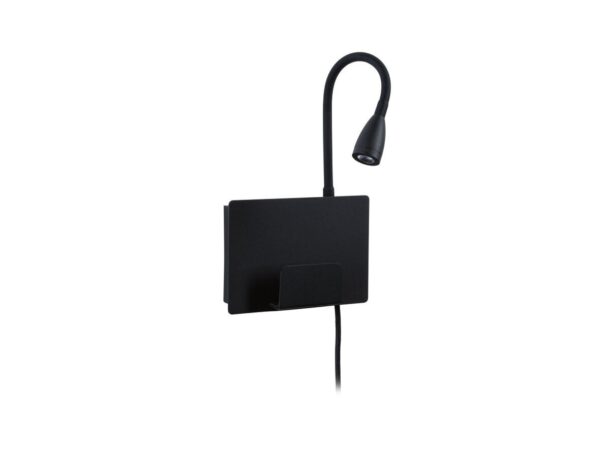 Paulmann - Halina LED Væglampe USB C Matt Black Paulmann