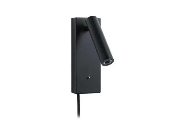 Paulmann - Hulda LED Væglampe USB C 3-step Dim. Mat Sort