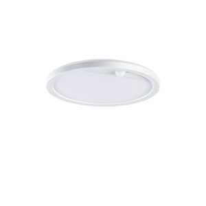 Paulmann - Lamina Udendørs Væg-/Loftlampe w/Sensor Round SWR White