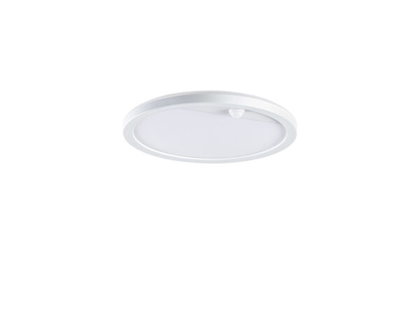 Paulmann - Lamina Udendørs Væg-/Loftlampe w/Sensor Round SWR White