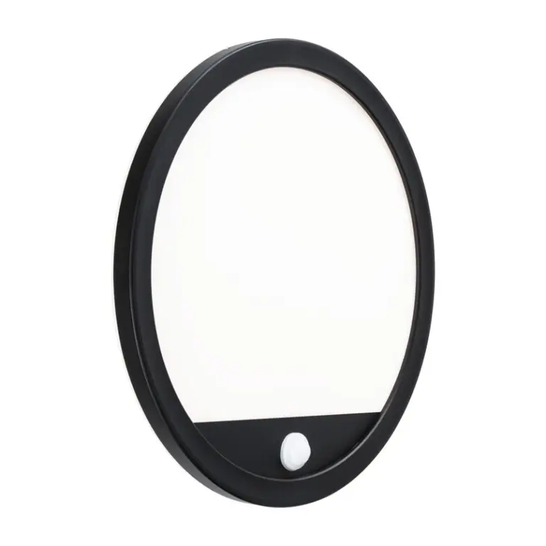 Paulmann - Lamina udendørs LED-væglampe, sort, sensor, IP44