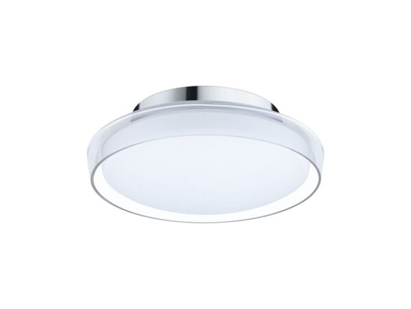 Paulmann - Luena LED Loftlampe IP44 3000K 600lm Chrome/Clear -Paulmann