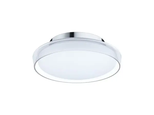 Paulmann - Luena LED Loftlampe IP44 3000K 600lm Krom/Klar -