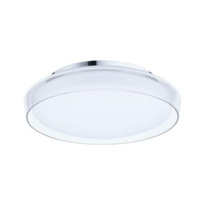 Paulmann - Luena LED Loftlampe IP44 3000K 860lm Chrome/Clear Paulmann