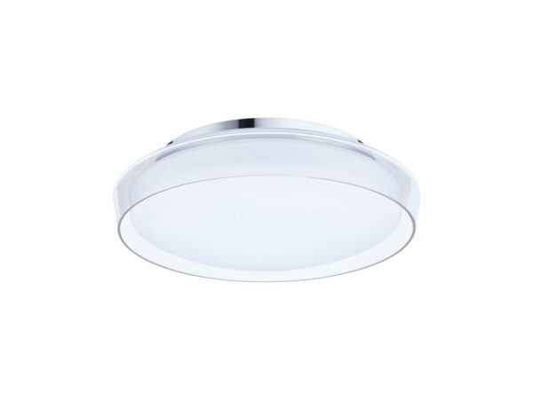 Paulmann - Luena LED Loftlampe IP44 3000K 860lm Chrome/Clear Paulmann