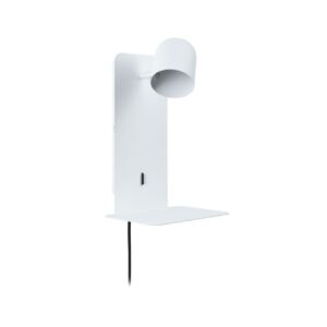 Paulmann - Malena LED Væglampe USB C Matt White Paulmann