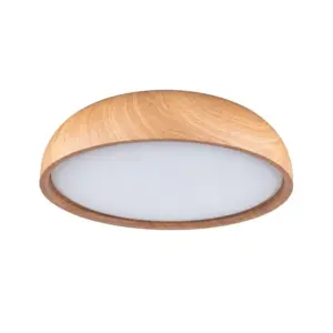 Paulmann - Oka LED Loftlampe IP44 Hvid/Træ