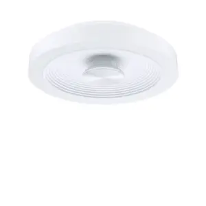 Paulmann - Volea LED Loftlampe Ø32 IP44 Dim. Hvid/Sølv