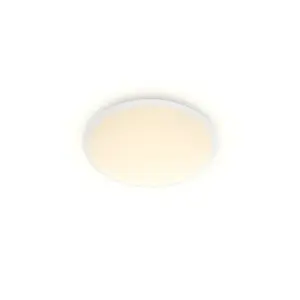 Philips Cavanal Funktionel LED Loftlampe i hvid metal/plastik, rustfritstål - RD 12W 27K W HV IP44 06