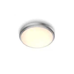 Philips DORIS Funktionel LED Loftlampe i nikkel metal/plastik - CL257 EC RD 6W 27K N HV IP44 06