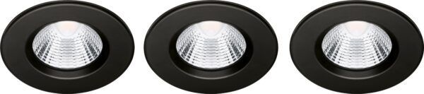 Philips Dive Ceiling spotlys 5,5W 3-pak (sort)