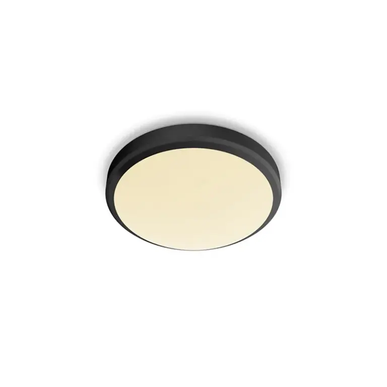 Philips Doris LED Loftlampe IP44 Sort Ø220 mm 6W 2700K