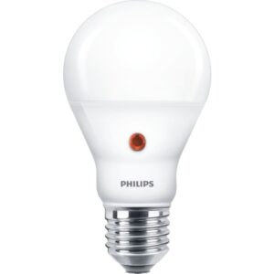 Philips E27 nat & dag standardpære, 4000K, 6,5W