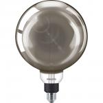 Philips Filament LED Globepære E27 6,5W 4000 (6,5W=25W) 270 lumen smoky - dæmpbar (A)