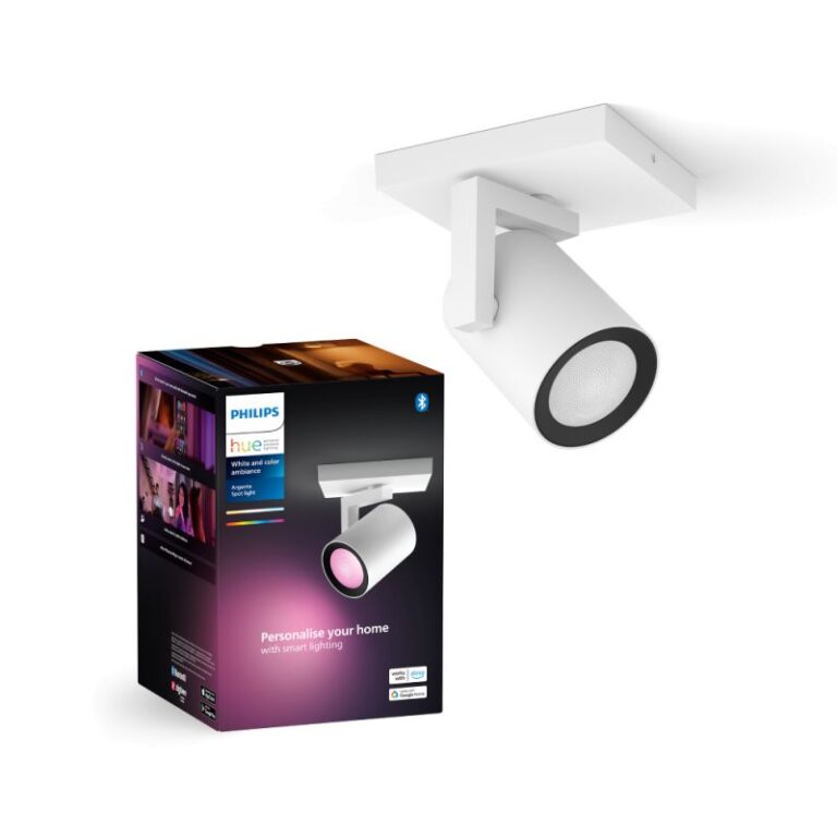 Philips Hue Argenta single spot hvid 1x4.2W - Spot - White Color Ambience