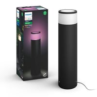 Philips Hue Calla stor udendrs pullert, Color & White ambiance, 600 lm, Zigbee + Bluetooth, sort (1 stk)