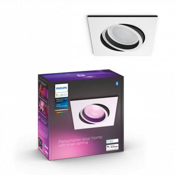 Philips Hue Centura Hue recessed S. Hvid 1x5.7W - 929003047701