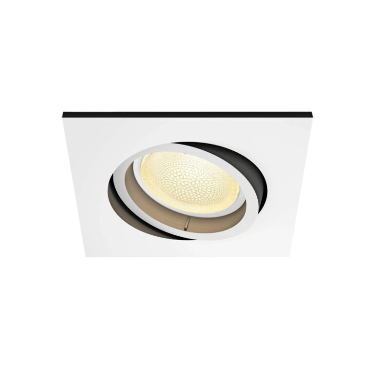 Philips Hue Centura indbygningsspot hvid 1x5.7W 230V firkantet