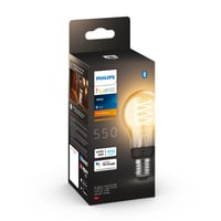 Philips Hue E27 LED-pre, Filament, 550lm, White, Zigbee + Bluetooth, 7W
