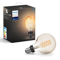 Philips Hue E27 LED-pre, Glde-filament, White, Zigbee + Bluetooth, 7W, 550lm