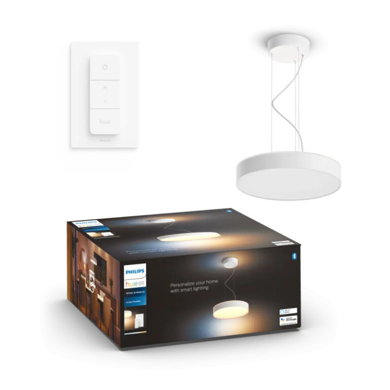 Philips Hue Enrave White Ambiance LED Pendel Hvid 33,5W Bluetooth