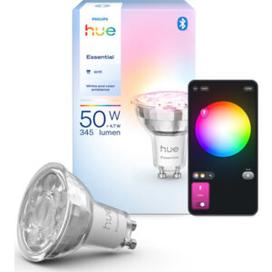 Philips Hue Essential White Color Ambiance GU10 spotpære