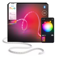 Philips Hue Flux Ultra-Bright LED strip, Gradiant Color & White Ambiance, 4800lm, Zigbee + Bluetooth, 5 meter