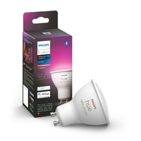 Philips Hue GU10 LED-pære, Color & White ambiance, Zigbee + Bluetooth (1 stk/pak)