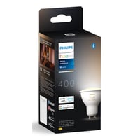 Philips Hue GU10 LED-pære, White ambiance, 4,2W, 400lm, Zigbee + Bluetooth (1 stk/pak)