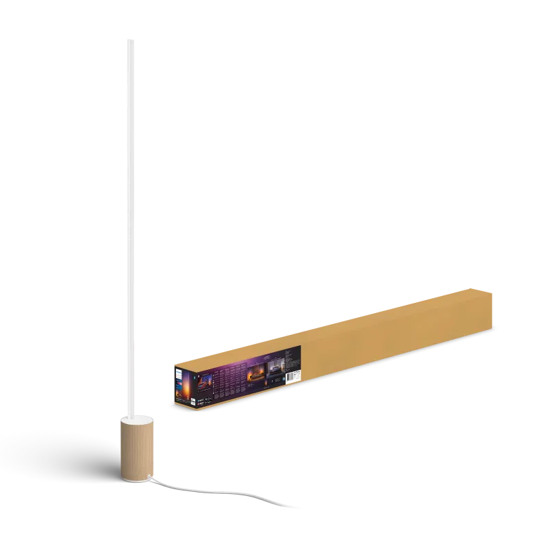 Philips Hue Gradient Signe LED Gulvlampe Oak