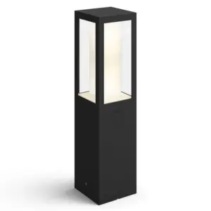 Philips Hue - Impress sokkellampe, sort, RGBW