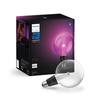 Philips Hue Lightguide G125 Globe LED-pære, E27, Color & White ambiance, 500lm, Zigbee + Bluetooth