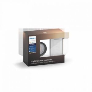 Philips Hue MILLISKIN indbygningsspot aluminium 1x5.5W 230V med fjernbetjening - firkantet