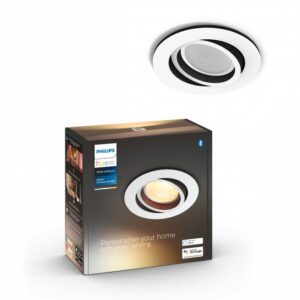 Philips Hue Milliskin Hue recessed R. Hvid 1x5W - 929003047101