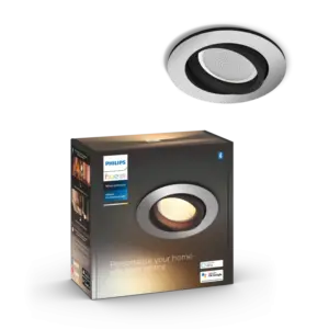 Philips Hue Milliskin Hue recessed R. aluminium 1x5W - 929003047001