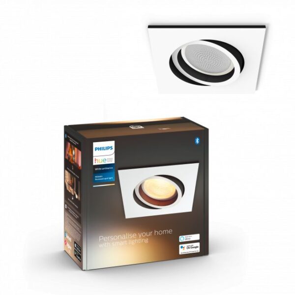 Philips Hue Milliskin Hue recessed S. Hvid 1x5W - 929003047301