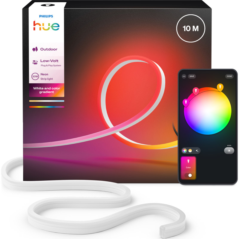 Philips Hue Neon udendørs LED strip, 5M