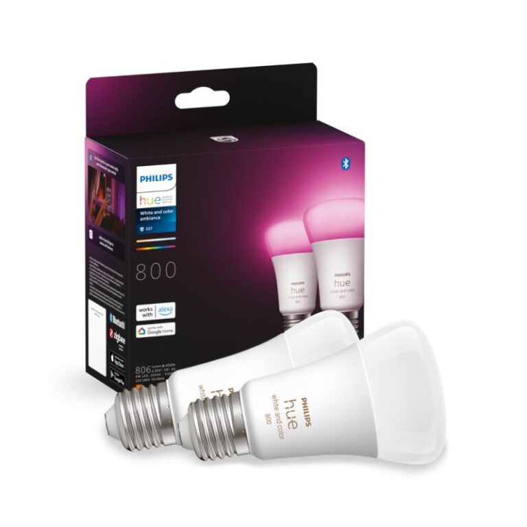 Philips Hue Philips HueWCA 6.5W A60 E27 2p EUR - Bulb - White Color Ambience