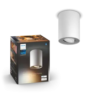 Philips Hue Pillar Hue ext. spot single spot Hvid 1 - 929003046801