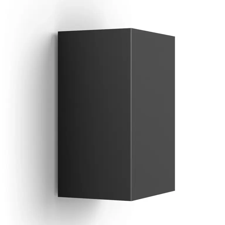 Philips Hue - Resonate udendørs LED-væglampe, RGBW, sort