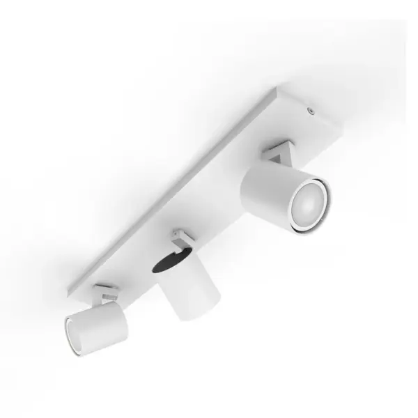 Philips Hue - Runner LED-spot, 3 lyskilder, lysdæmper, hvid